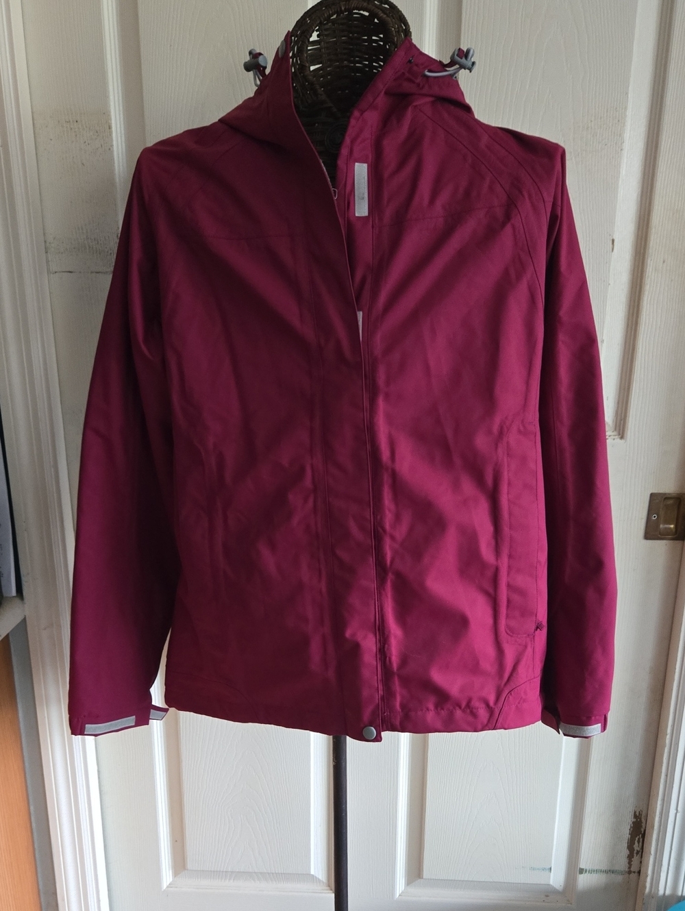 Black Ice  Women's Utility Jacket in Berry- Size L